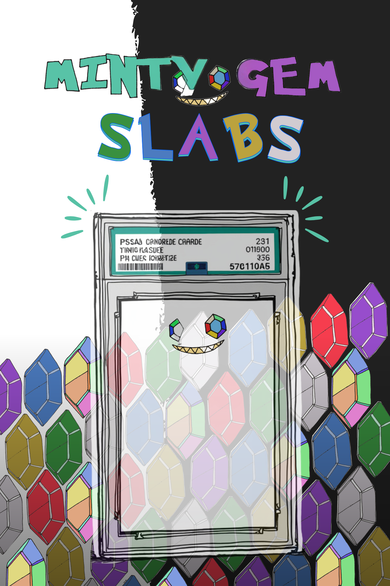 Mini Minty Gem Slabs