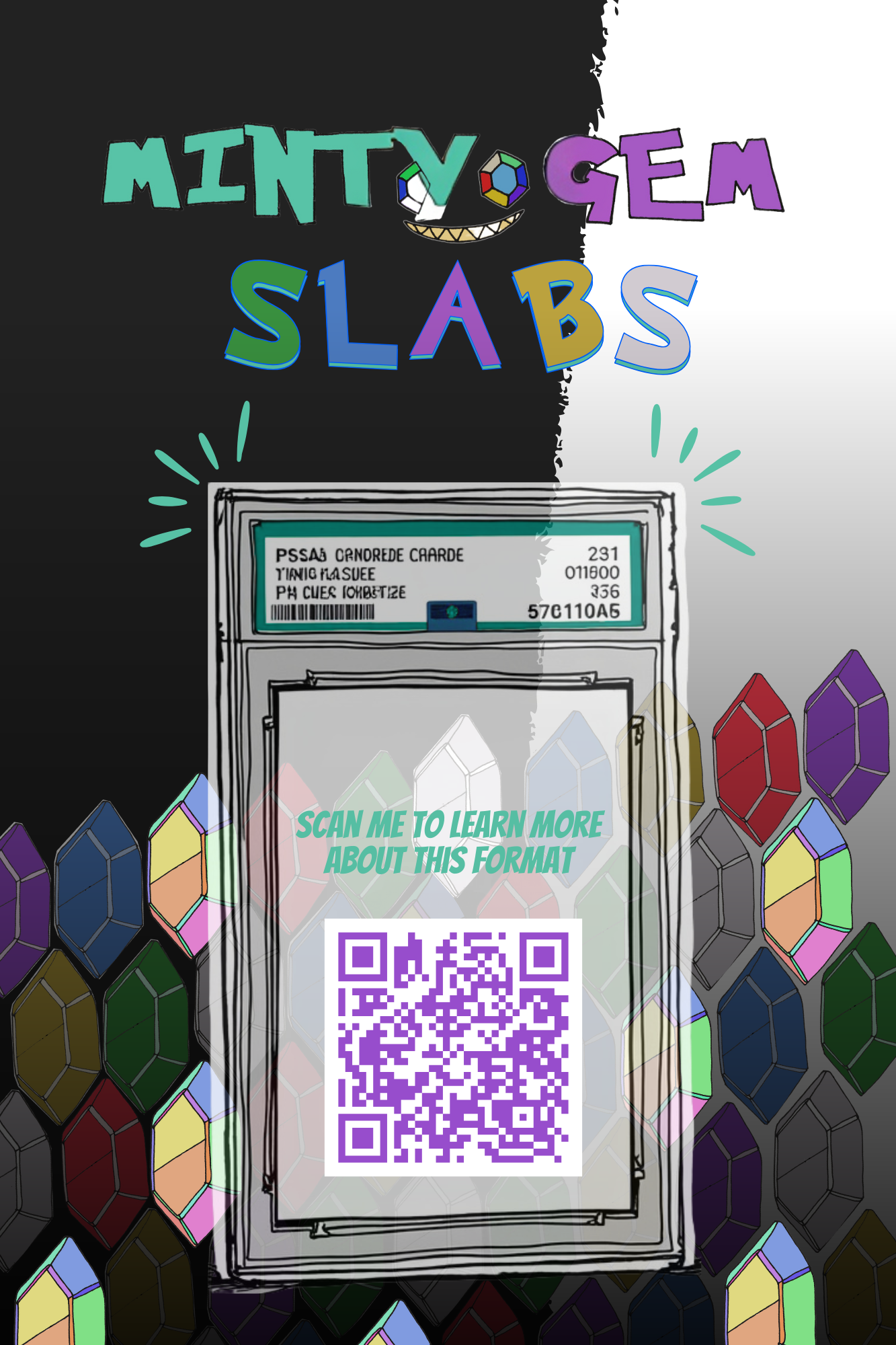 Mini Minty Gem Slabs