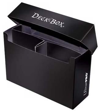 Ultra Pro Oversized Double Deck Box (Black)