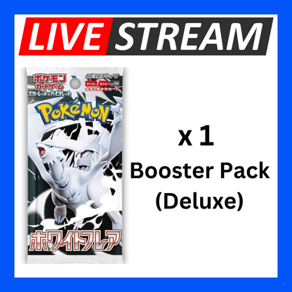 Japanese Booster Packs - Pokemon - Live Streaming