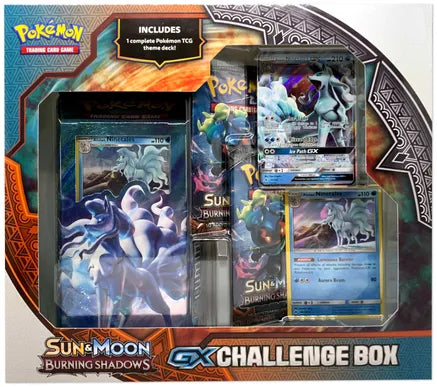 Burning Shadows Alolan Ninetales GX Challenge Box