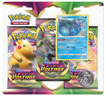 Vivid Voltage 3 Pack Blister