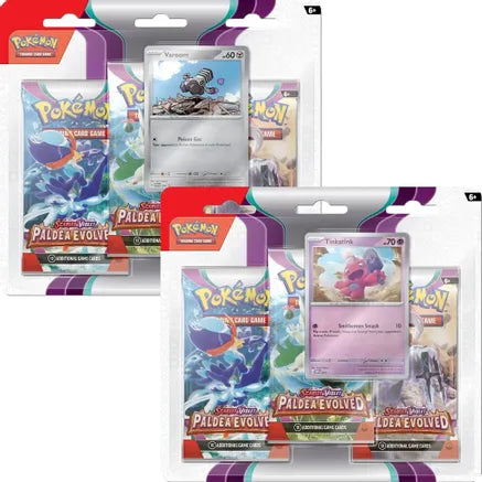 Paldea Evolved- 3 Pack Blister