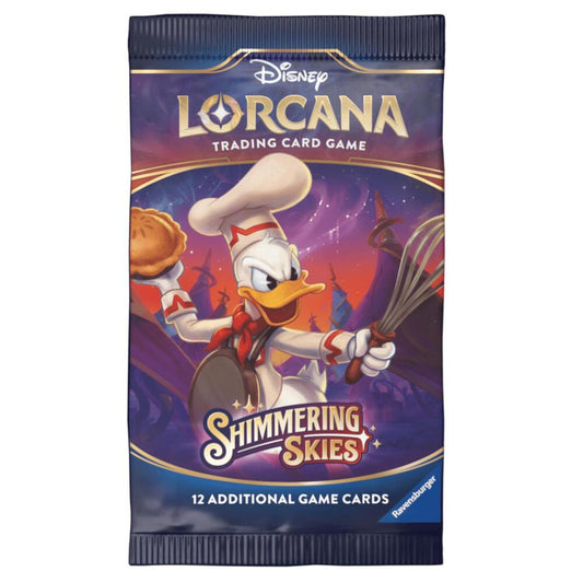 Disney Lorcana Shimmering Skies Booster Pack