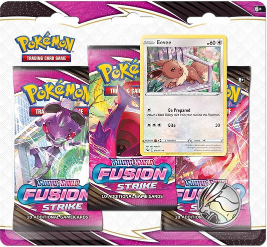 Fusion Strike 3 Pack Blister (Eevee)