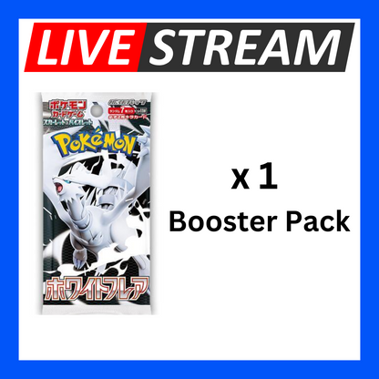 Japanese Booster Packs - Pokemon - Live Streaming
