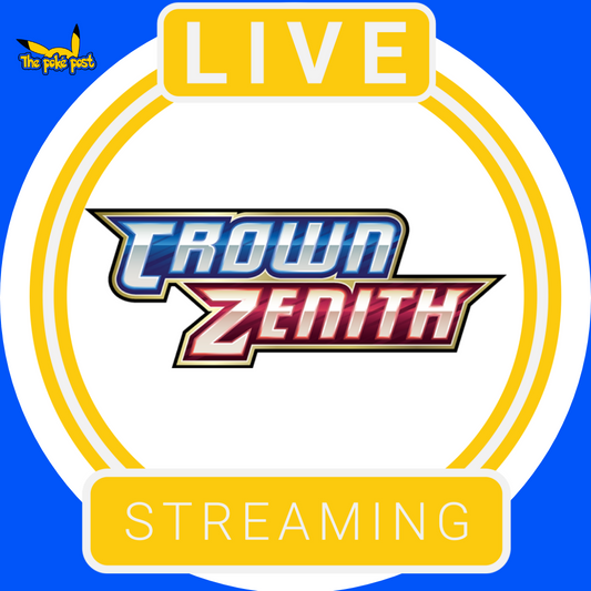 Crown Zenith- Pokemon - Live Streaming