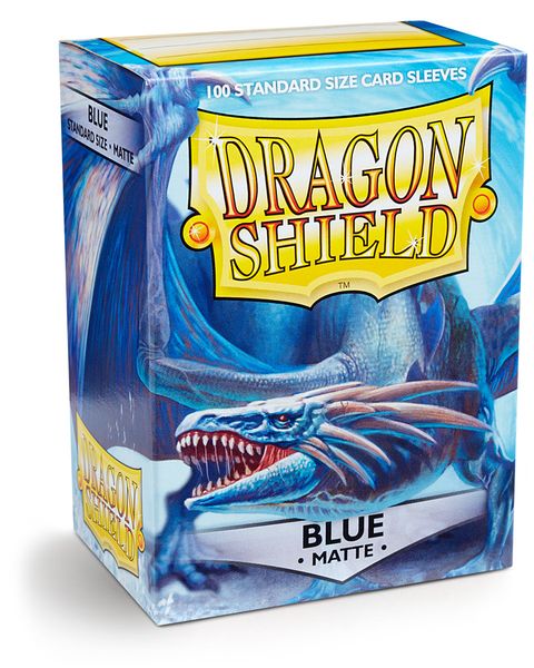 Dragon Shield 100ct Box Deck Protector Matte Blue