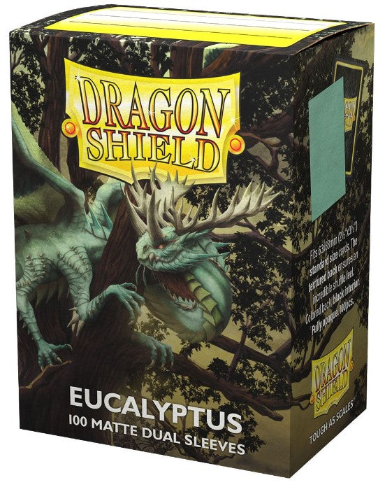 Dragon Shield 100ct Box Deck Protector Dual Matte Eucalyptus