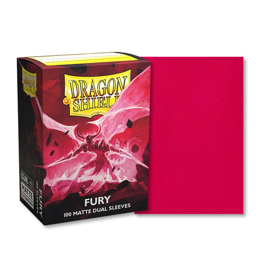 Dragon Shield 100ct Box Deck Protector Dual Matte Fury