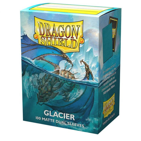 Dragon Shield 100ct Box Deck Protector Dual Matte Glacier Miniom