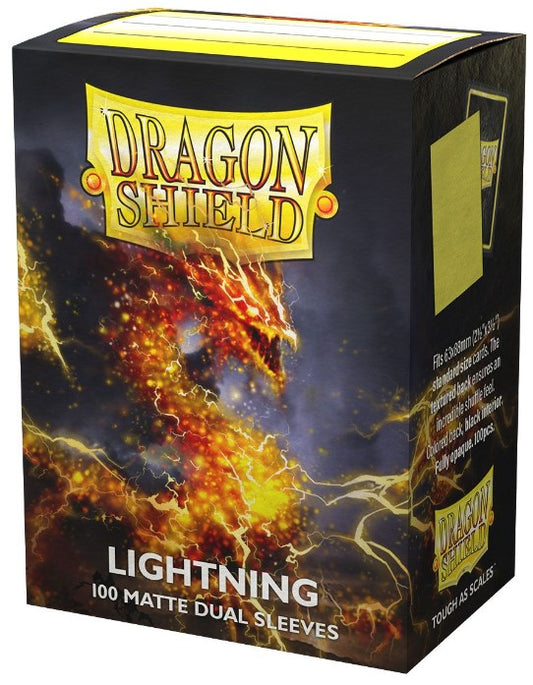 Dragon Shield 100-Count Box Dual Matte Lightning