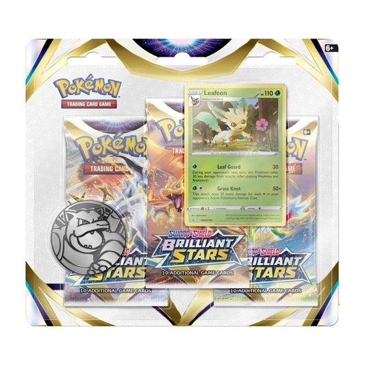 Brilliant Stars 3 Pack Blister (Leafeon)