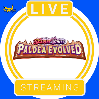 Paldea Evolved - Pokemon - Live Streaming