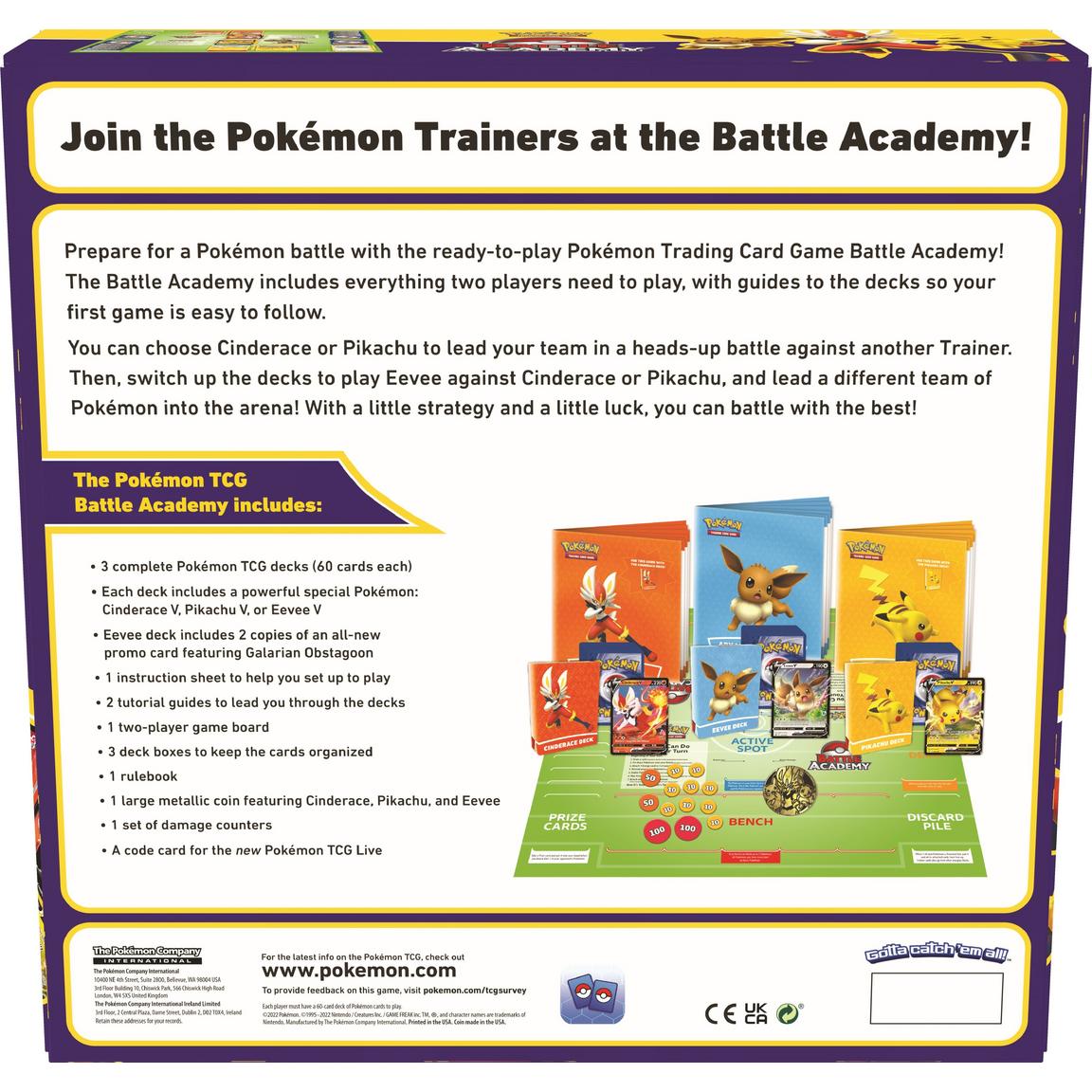 Pokemon Trading Card Battle Academy