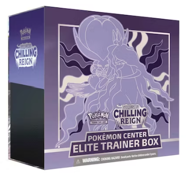 Pokemon Center Chilling Reign Elite Trainer Box - Shadow Rider Calyrex