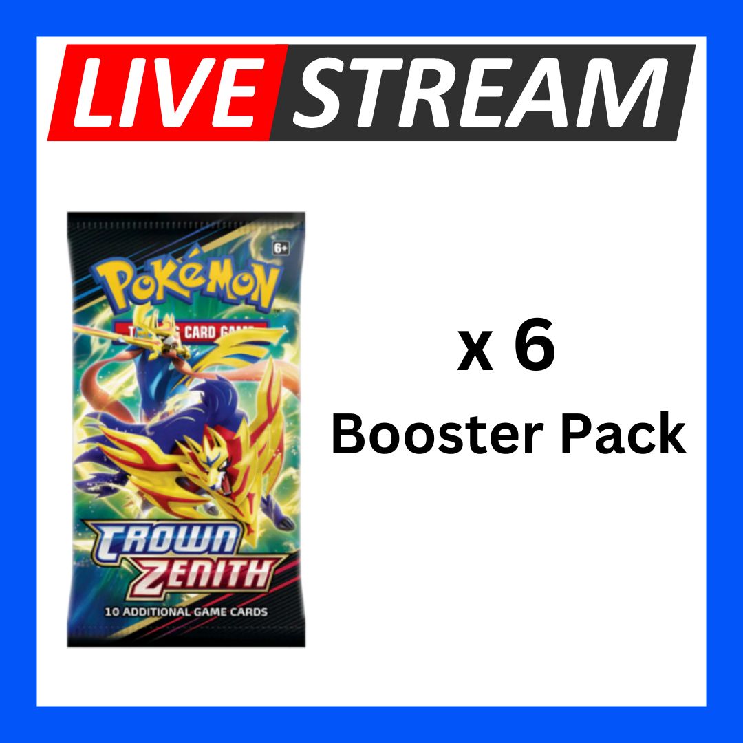 Crown Zenith- Pokemon - Live Streaming