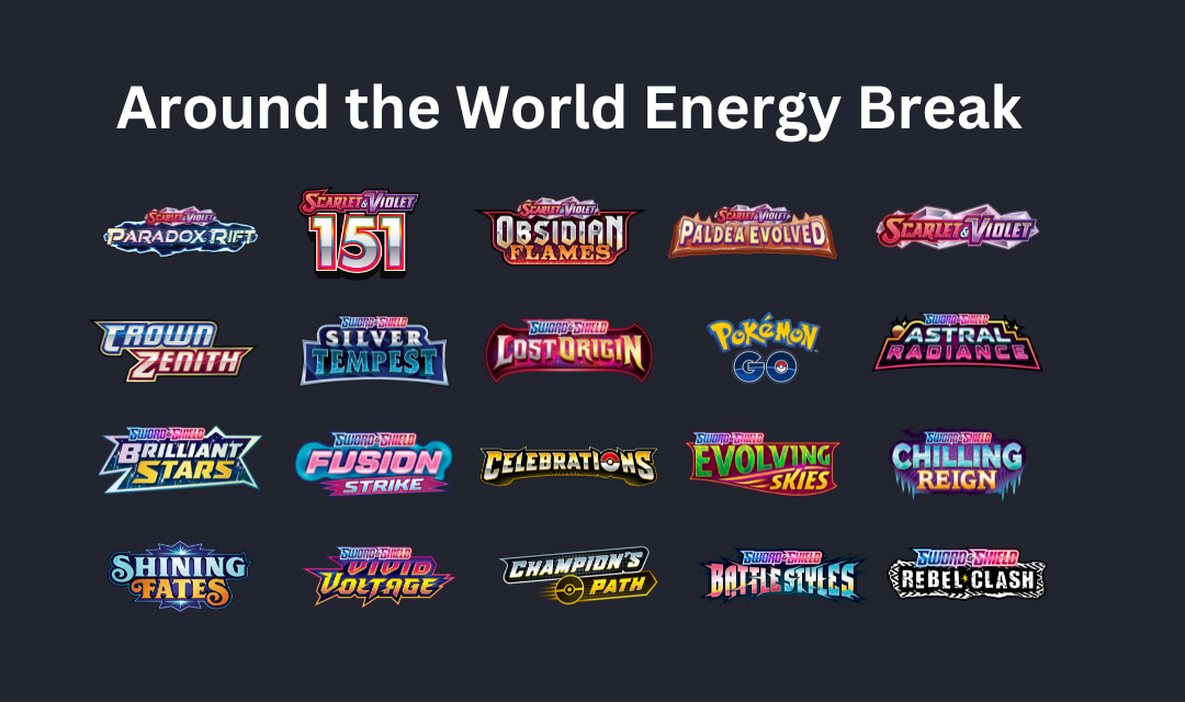 Live Energy Break Game - 8 spots - 36 packs - Pokemon