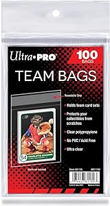 Ultra Pro Team Bags - Resealable