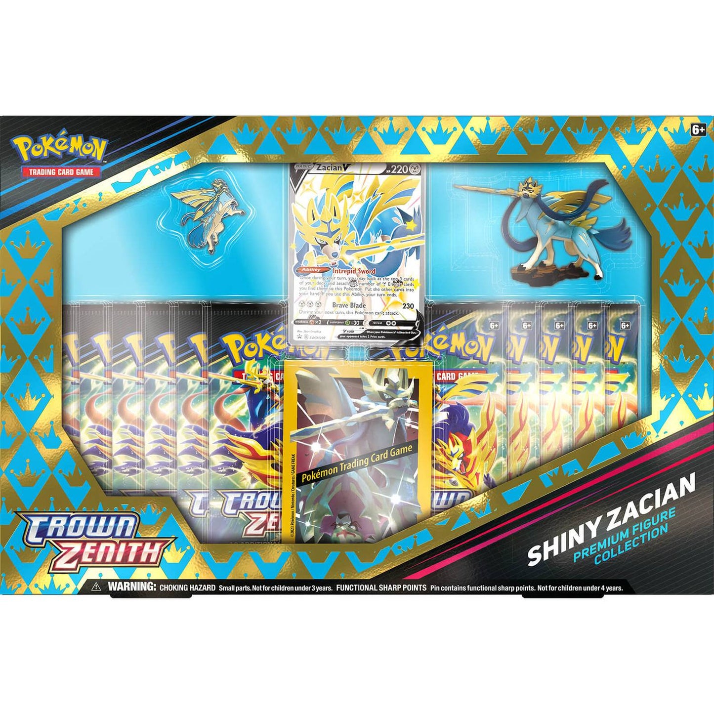 Pokémon Crown Zenith “Shiny Zacian” Figure collection for Sale in