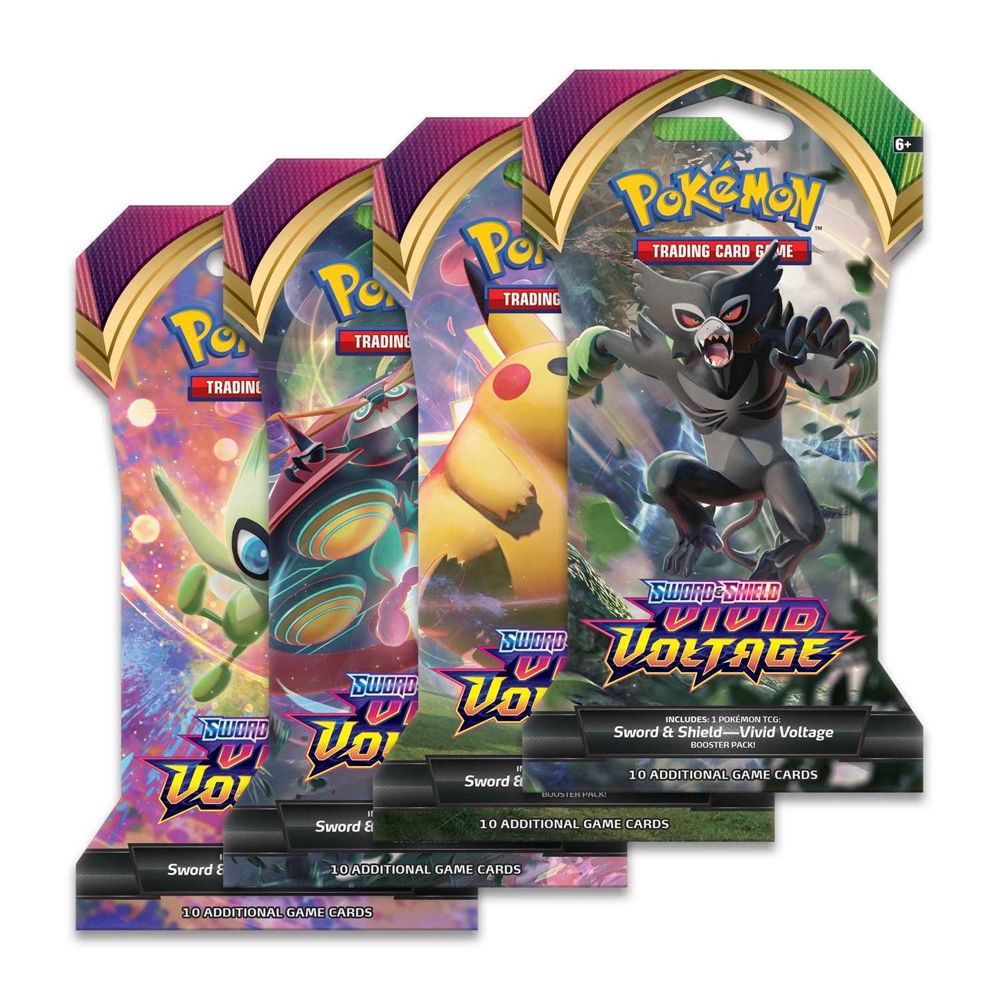 Vivid Voltage Sleeved Booster Pack