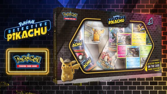 Detective Pikachu On the Case Figure Collection